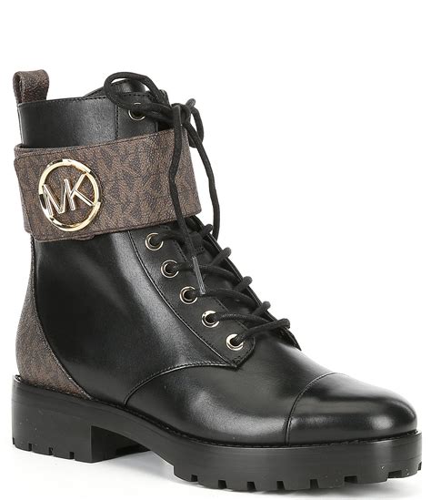 michael kors black booties|Michael Kors ankle boots dillard's.